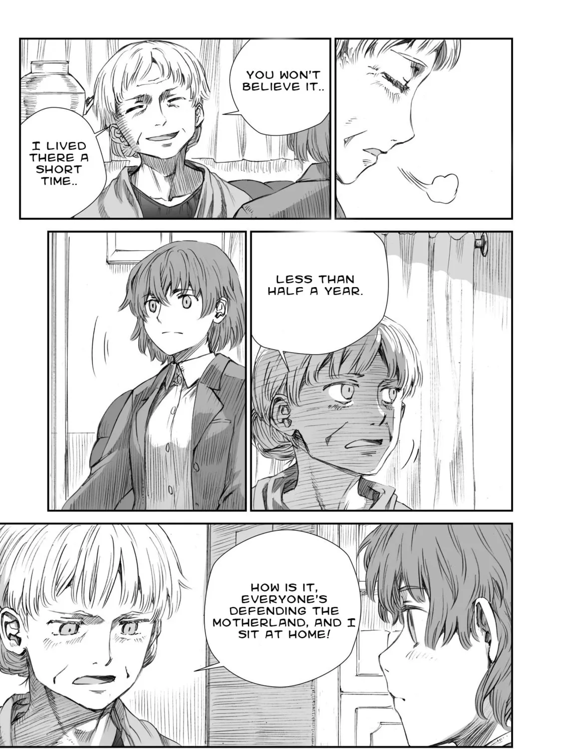 Sensou wa Onna no Kao wo Shiteinai Chapter 7 page 25 - 