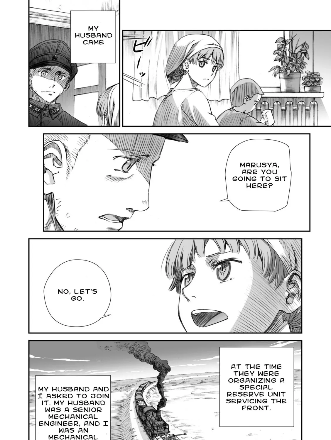 Sensou wa Onna no Kao wo Shiteinai Chapter 7 page 27 - 