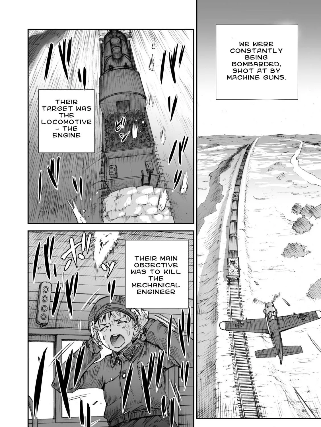 Sensou wa Onna no Kao wo Shiteinai Chapter 7 page 35 - 