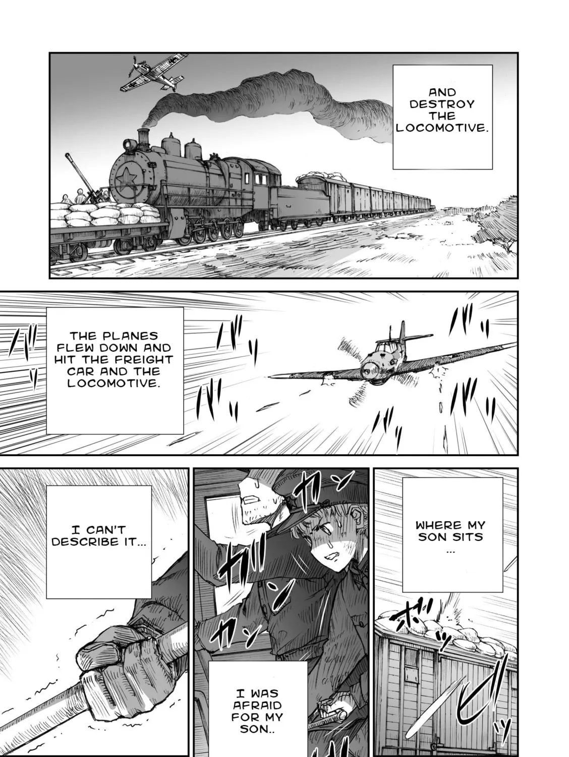 Sensou wa Onna no Kao wo Shiteinai Chapter 7 page 37 - 