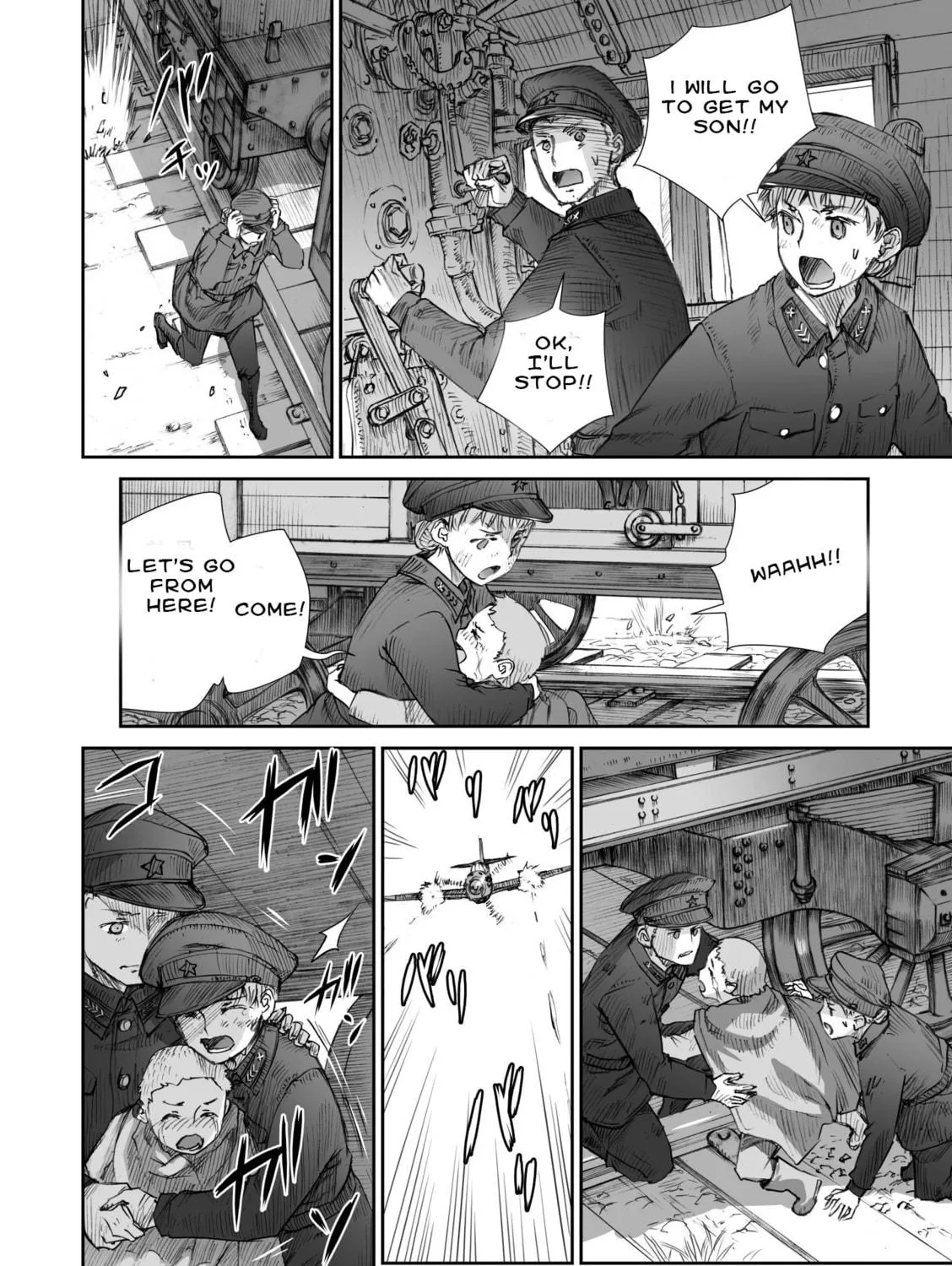 Sensou wa Onna no Kao wo Shiteinai Chapter 7 page 39 - 