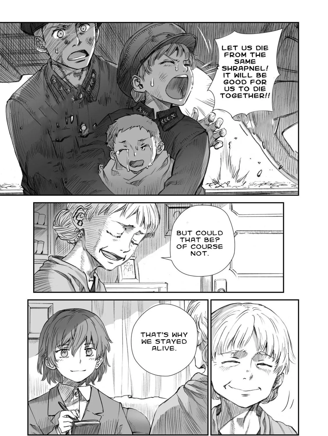 Sensou wa Onna no Kao wo Shiteinai Chapter 7 page 41 - 
