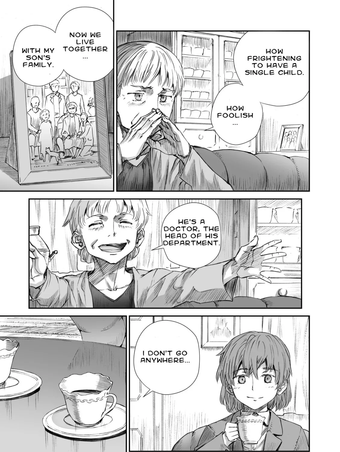 Sensou wa Onna no Kao wo Shiteinai Chapter 7 page 45 - 