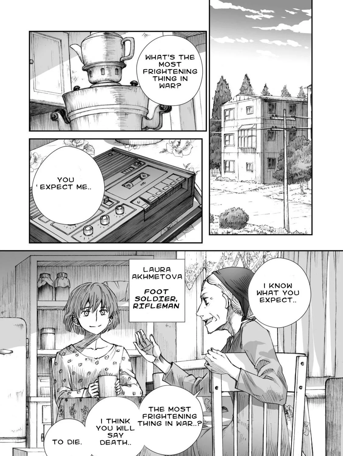 Sensou wa Onna no Kao wo Shiteinai Chapter 7 page 49 - 