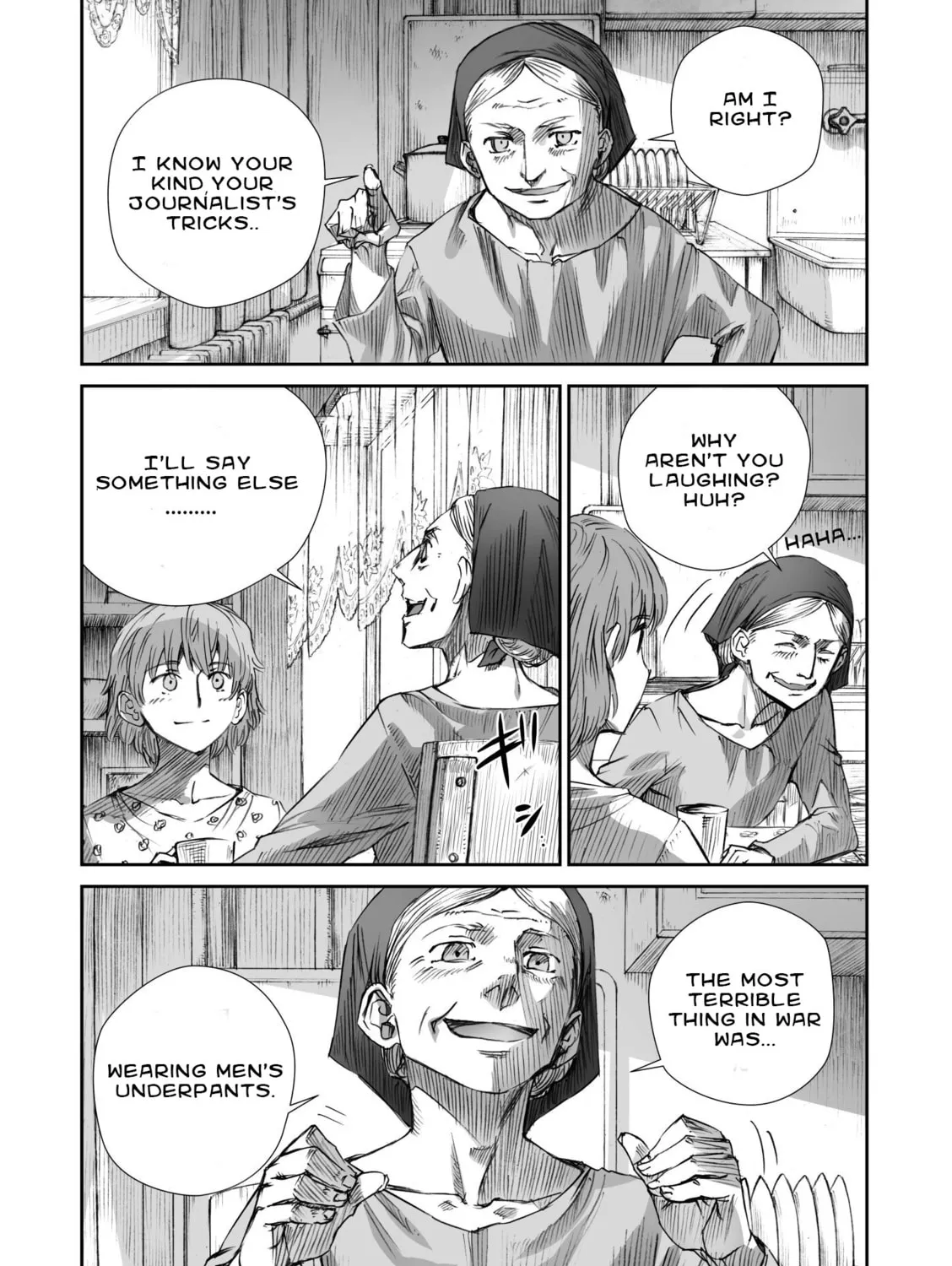 Sensou wa Onna no Kao wo Shiteinai Chapter 7 page 51 - 