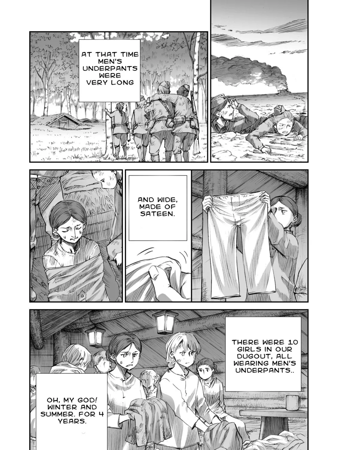 Sensou wa Onna no Kao wo Shiteinai Chapter 7 page 55 - 