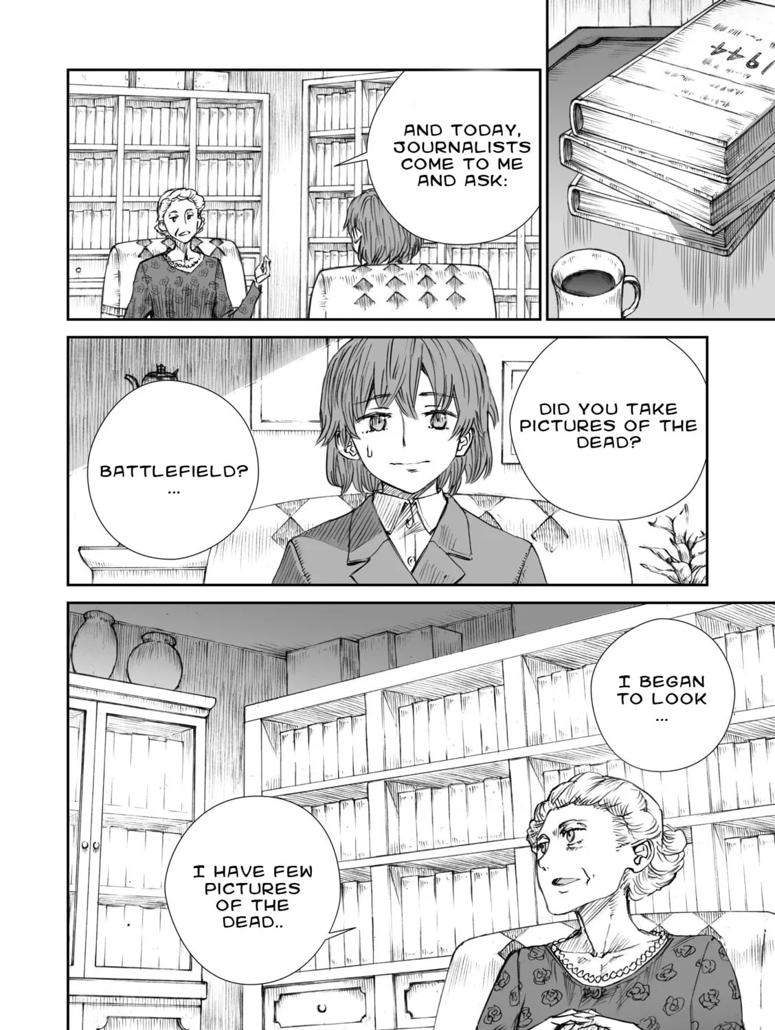 Sensou wa Onna no Kao wo Shiteinai Chapter 7 page 7 - 