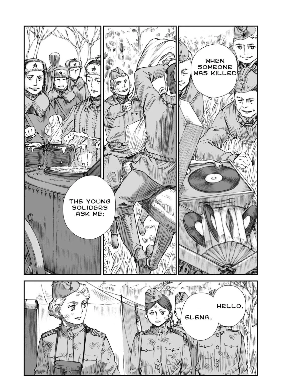 Sensou wa Onna no Kao wo Shiteinai Chapter 7 page 9 - 