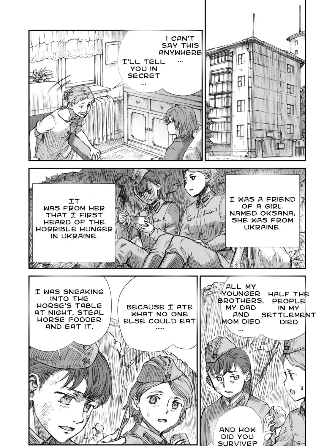 Sensou wa Onna no Kao wo Shiteinai Chapter 8 page 21 - 