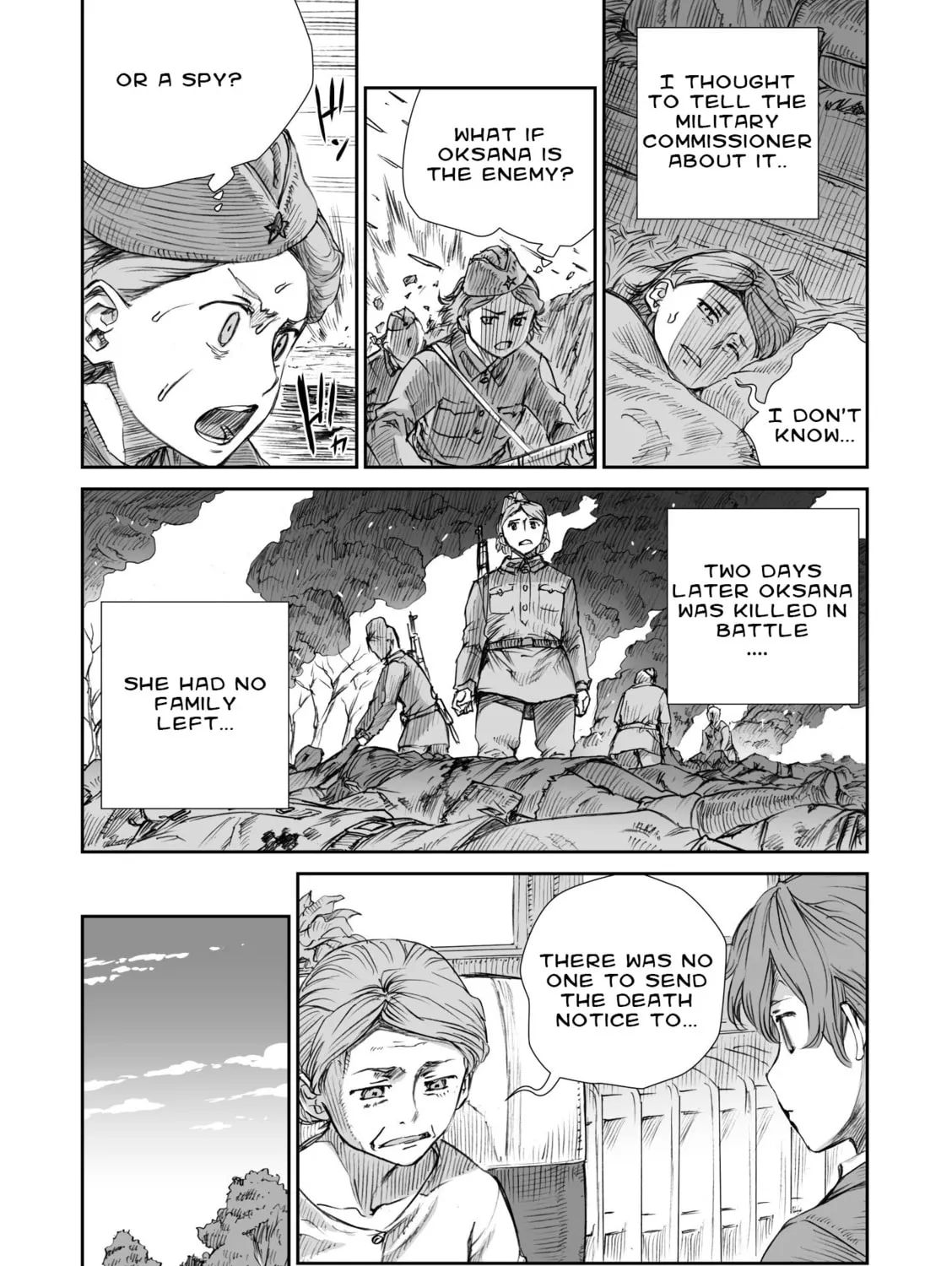 Sensou wa Onna no Kao wo Shiteinai Chapter 8 page 25 - 