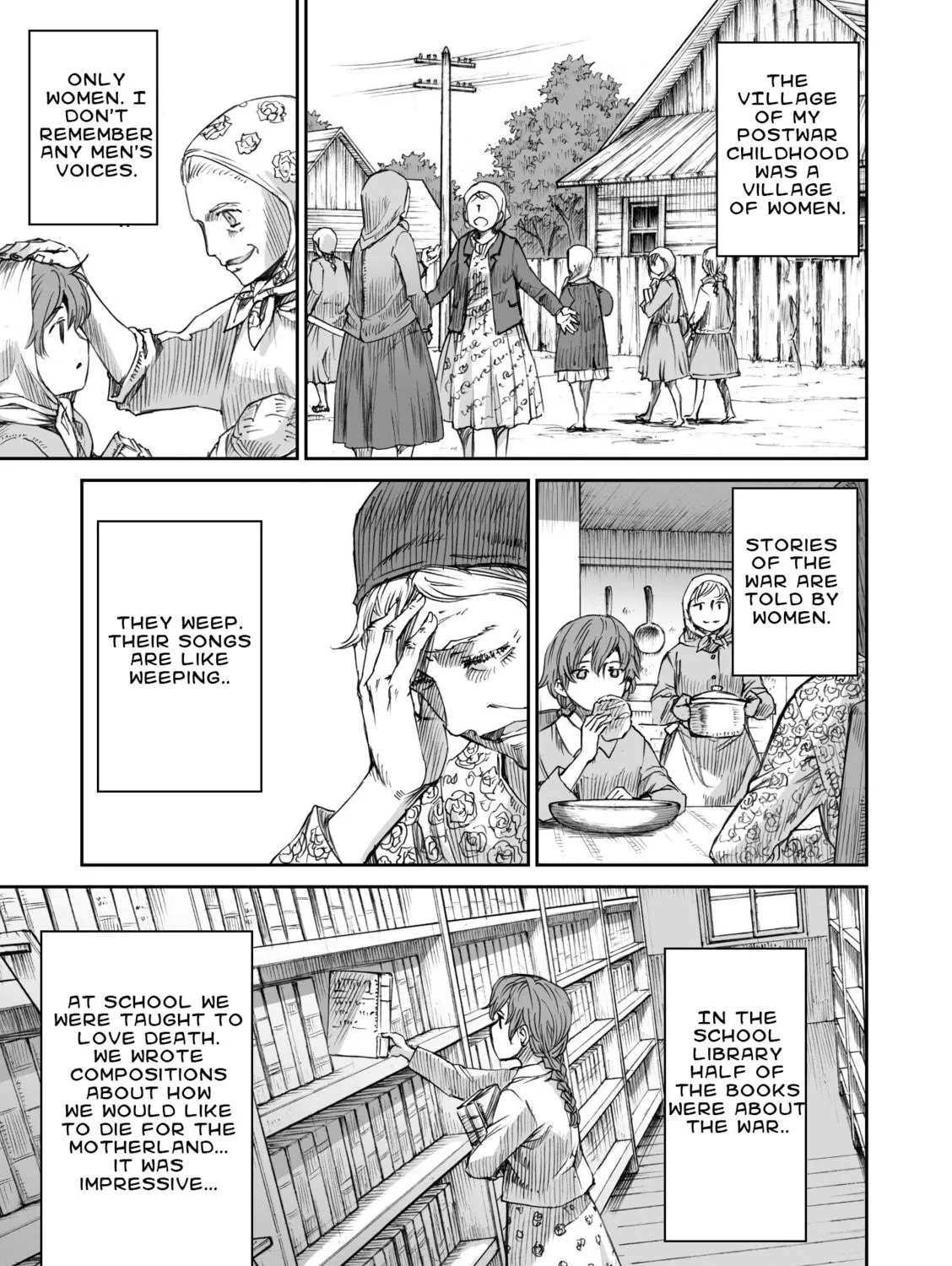 Sensou wa Onna no Kao wo Shiteinai Chapter 8 page 5 - 