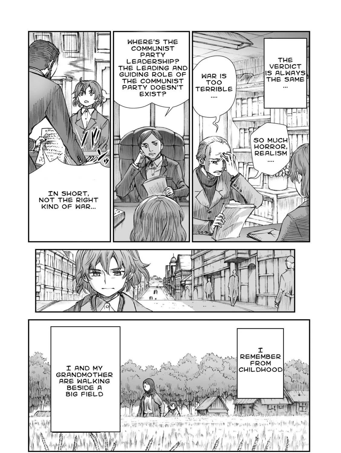 Sensou wa Onna no Kao wo Shiteinai Chapter 8 page 9 - 