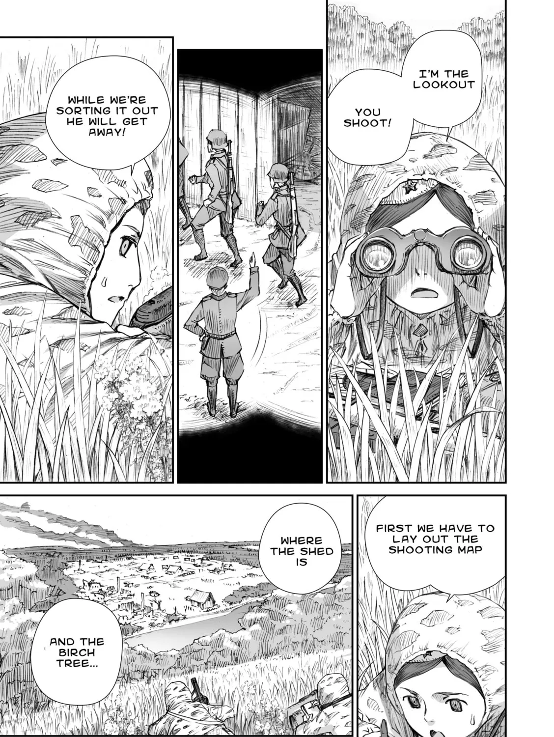 Sensou wa Onna no Kao wo Shiteinai Chapter 9.2 page 25 - 