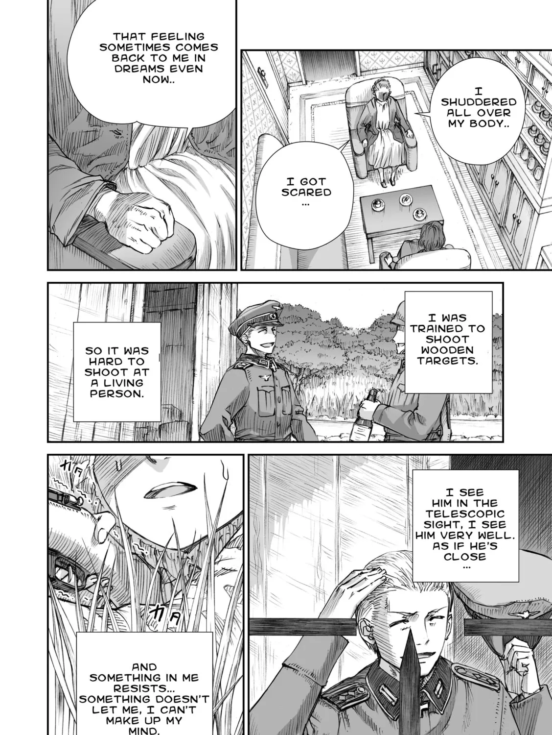 Sensou wa Onna no Kao wo Shiteinai Chapter 9.2 page 31 - 