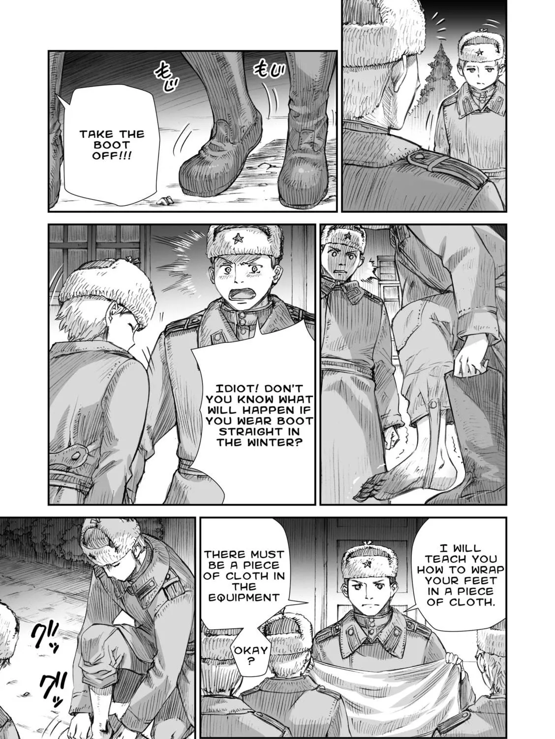 Sensou wa Onna no Kao wo Shiteinai Chapter 9.2 page 5 - 
