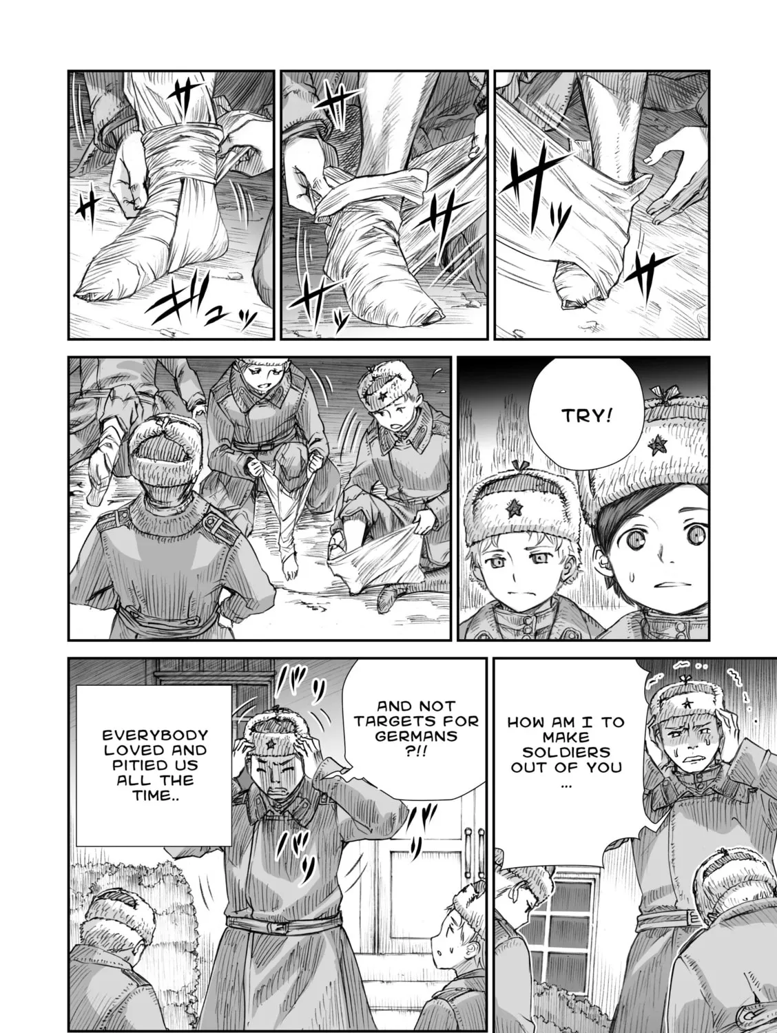 Sensou wa Onna no Kao wo Shiteinai Chapter 9.2 page 7 - 