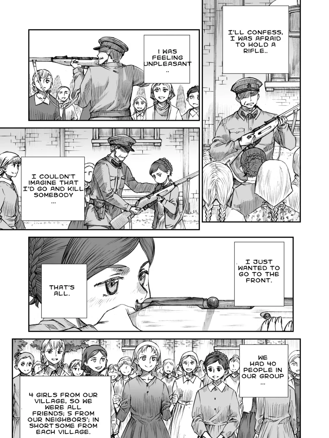 Sensou wa Onna no Kao wo Shiteinai Chapter 9 page 13 - 