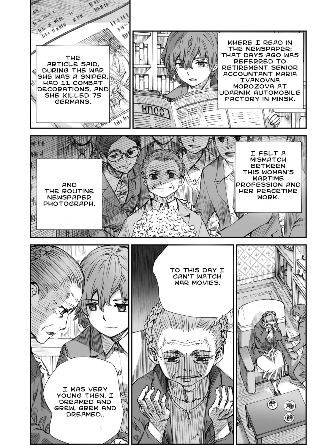 Sensou wa Onna no Kao wo Shiteinai Chapter 9 page 3 - 