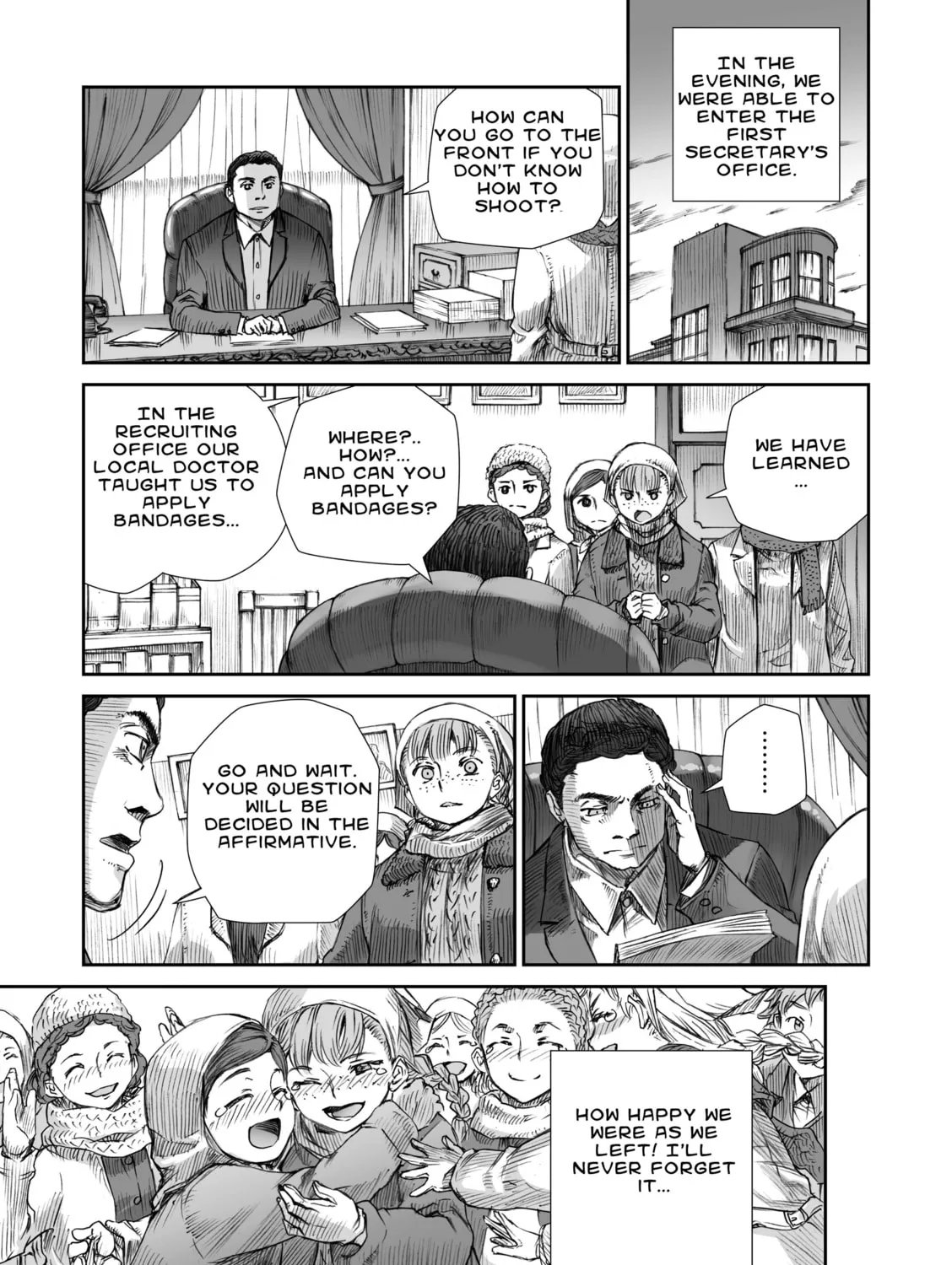 Sensou wa Onna no Kao wo Shiteinai Chapter 9 page 25 - 