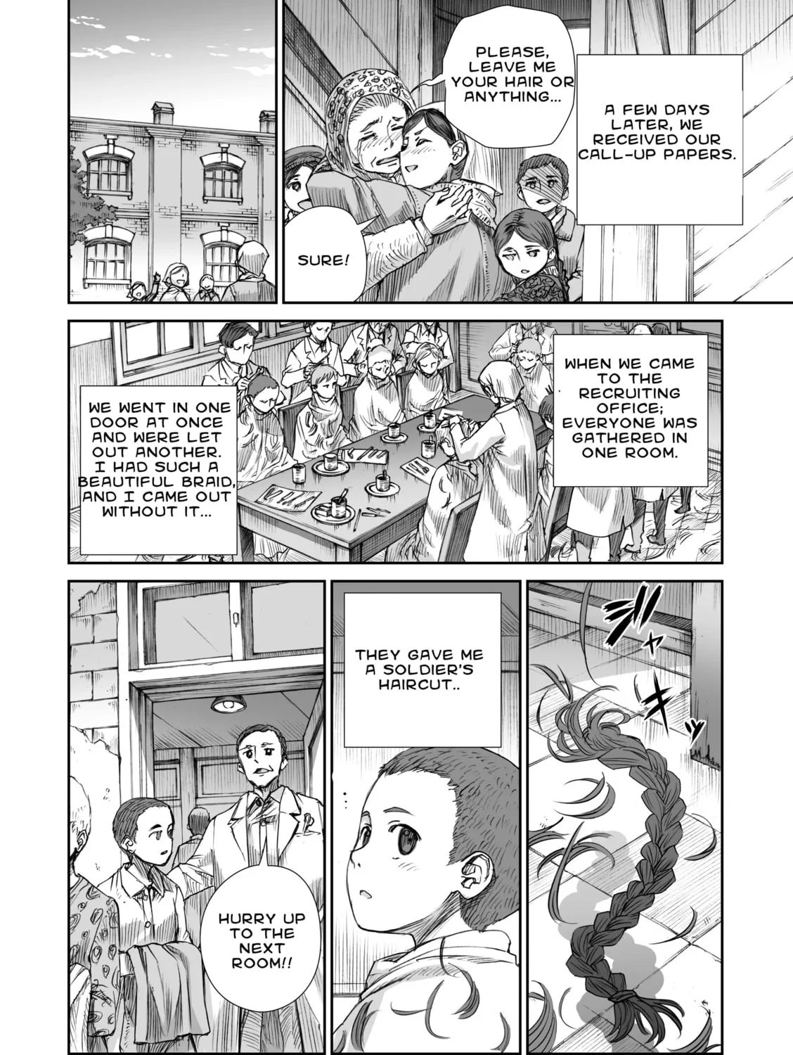 Sensou wa Onna no Kao wo Shiteinai Chapter 9 page 27 - 