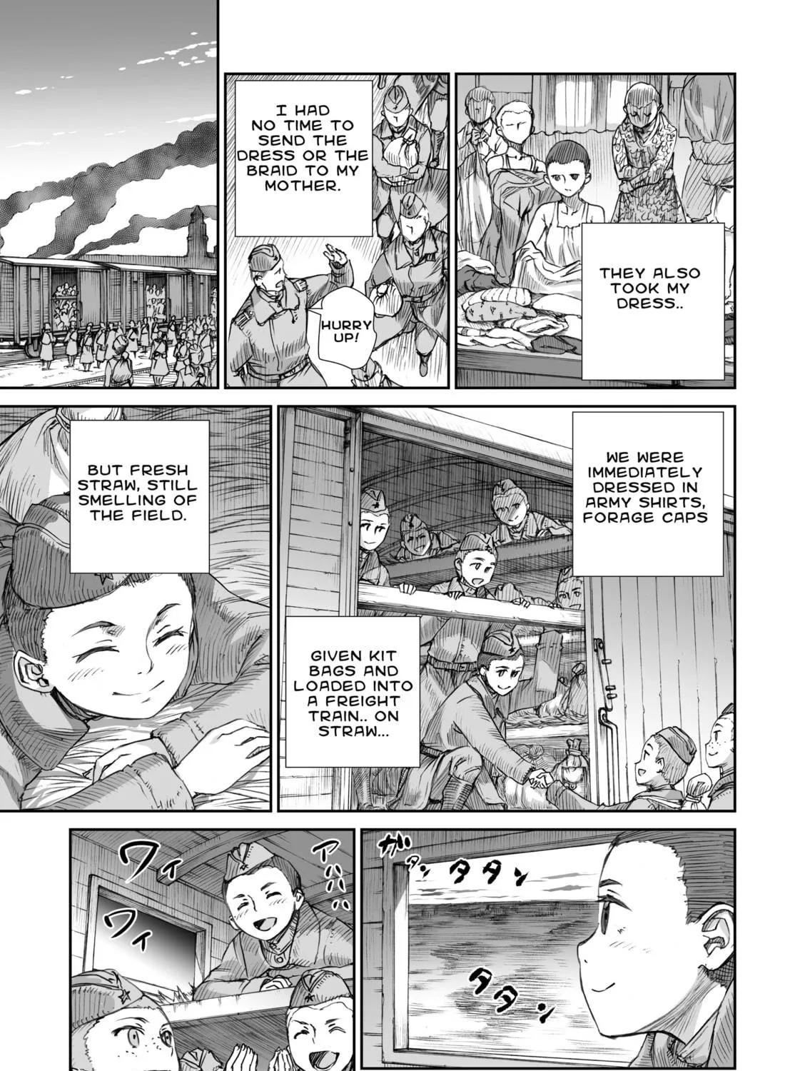 Sensou wa Onna no Kao wo Shiteinai Chapter 9 page 29 - 