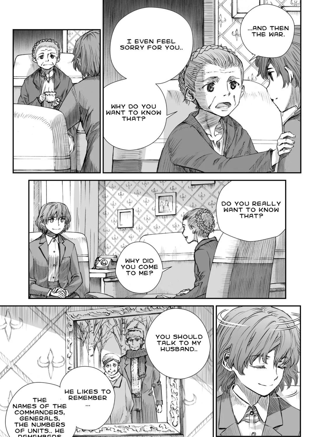 Sensou wa Onna no Kao wo Shiteinai Chapter 9 page 5 - 