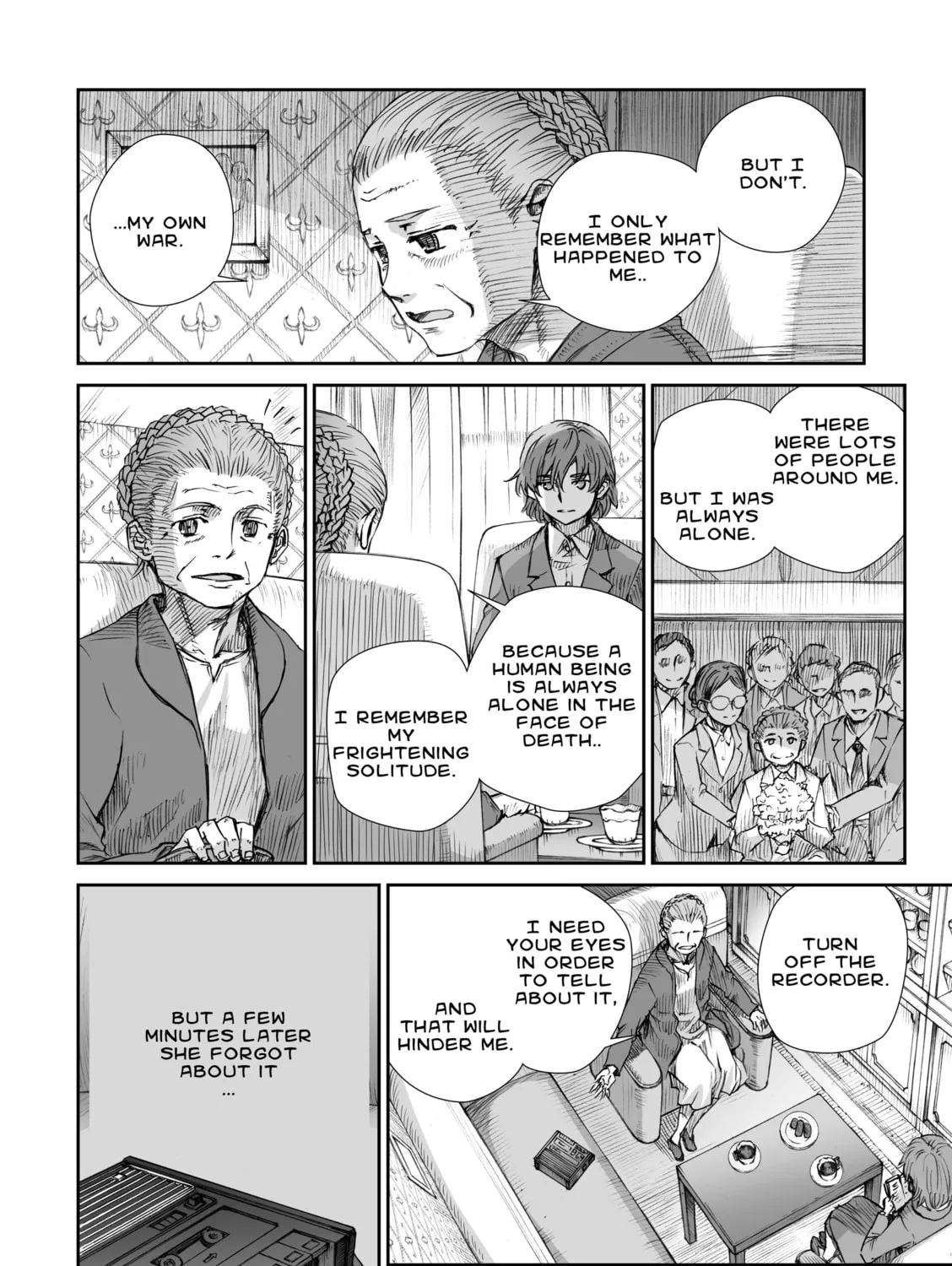 Sensou wa Onna no Kao wo Shiteinai Chapter 9 page 7 - 