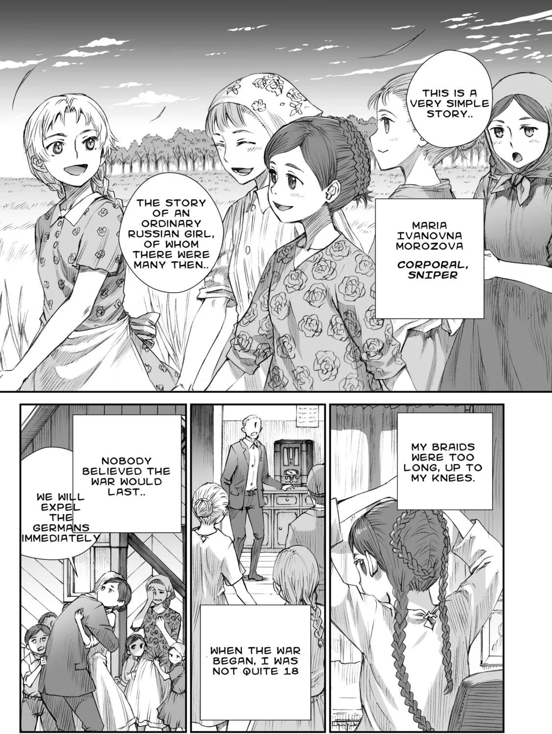 Sensou wa Onna no Kao wo Shiteinai Chapter 9 page 9 - 