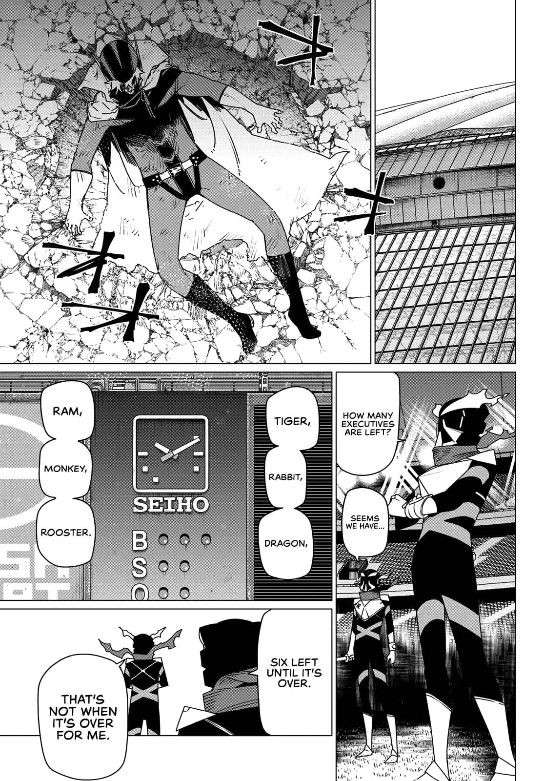 Sentai Daishikkaku Chapter 184 page 9 - 