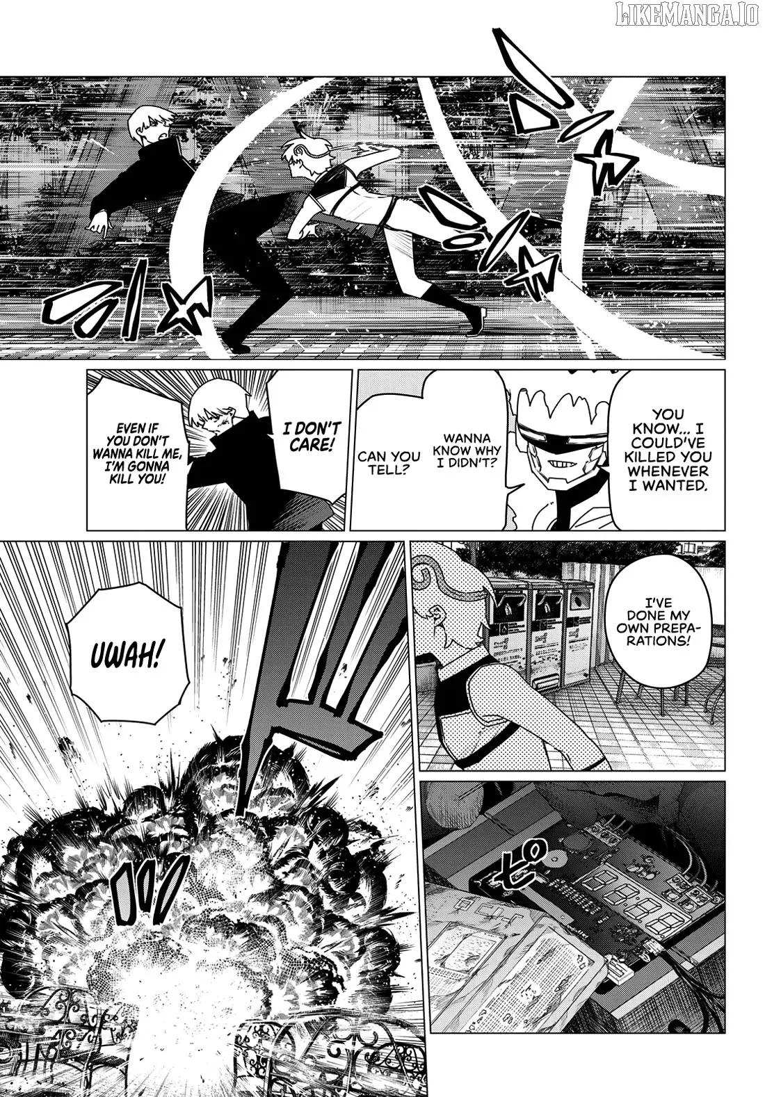 Sentai Daishikkaku Chapter 185 page 11 - 