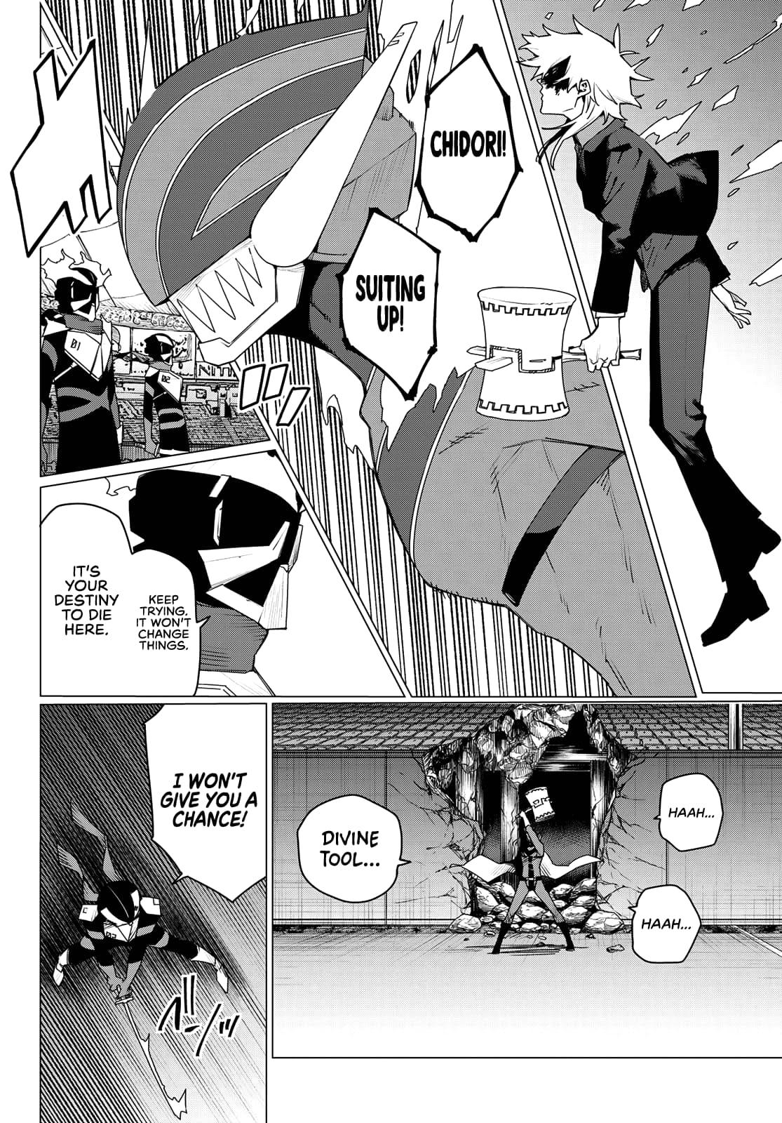 Sentai Daishikkaku Chapter 186 page 9 - 