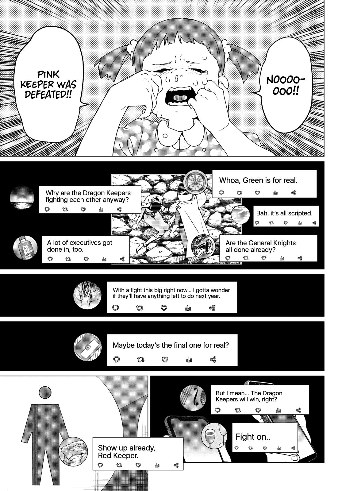 Sentai Daishikkaku Chapter 187 page 8 - 