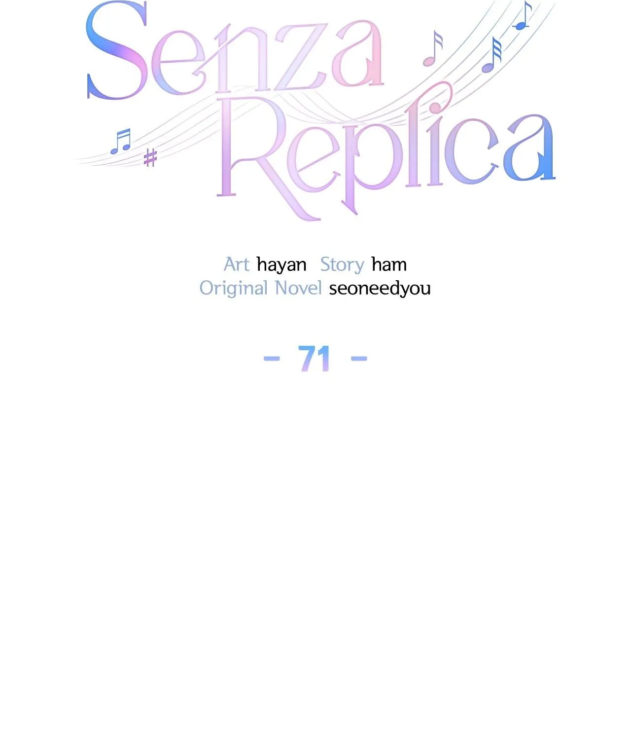 Senza Replica Chapter 71 page 37 - 