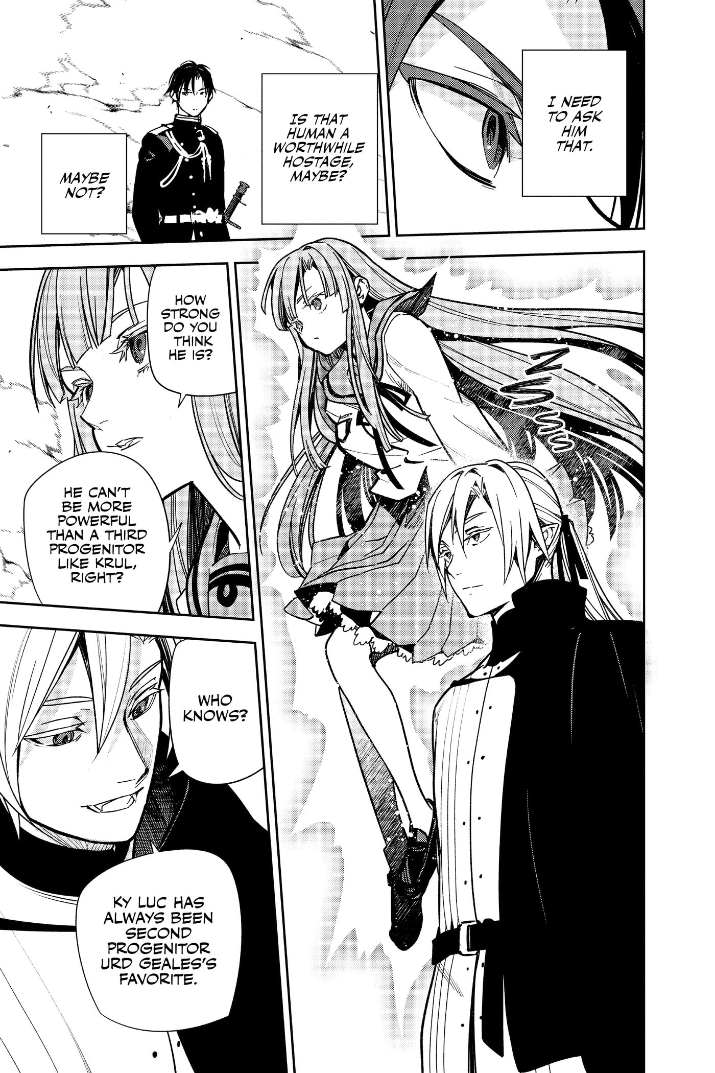 Seraph of the End: Vampire Reign Chapter 0 page 34 - 