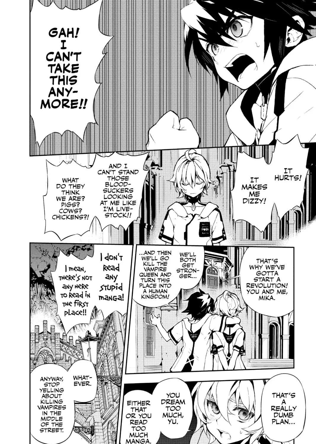 Seraph of the End: Vampire Reign Chapter 1 page 17 - 