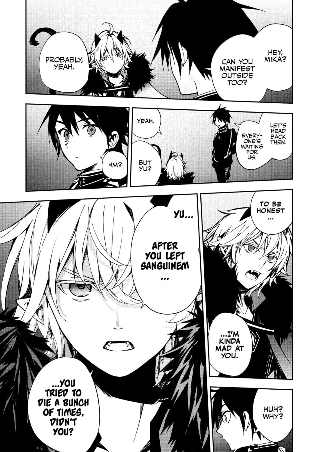 Seraph of the End: Vampire Reign Chapter 109 page 35 - 