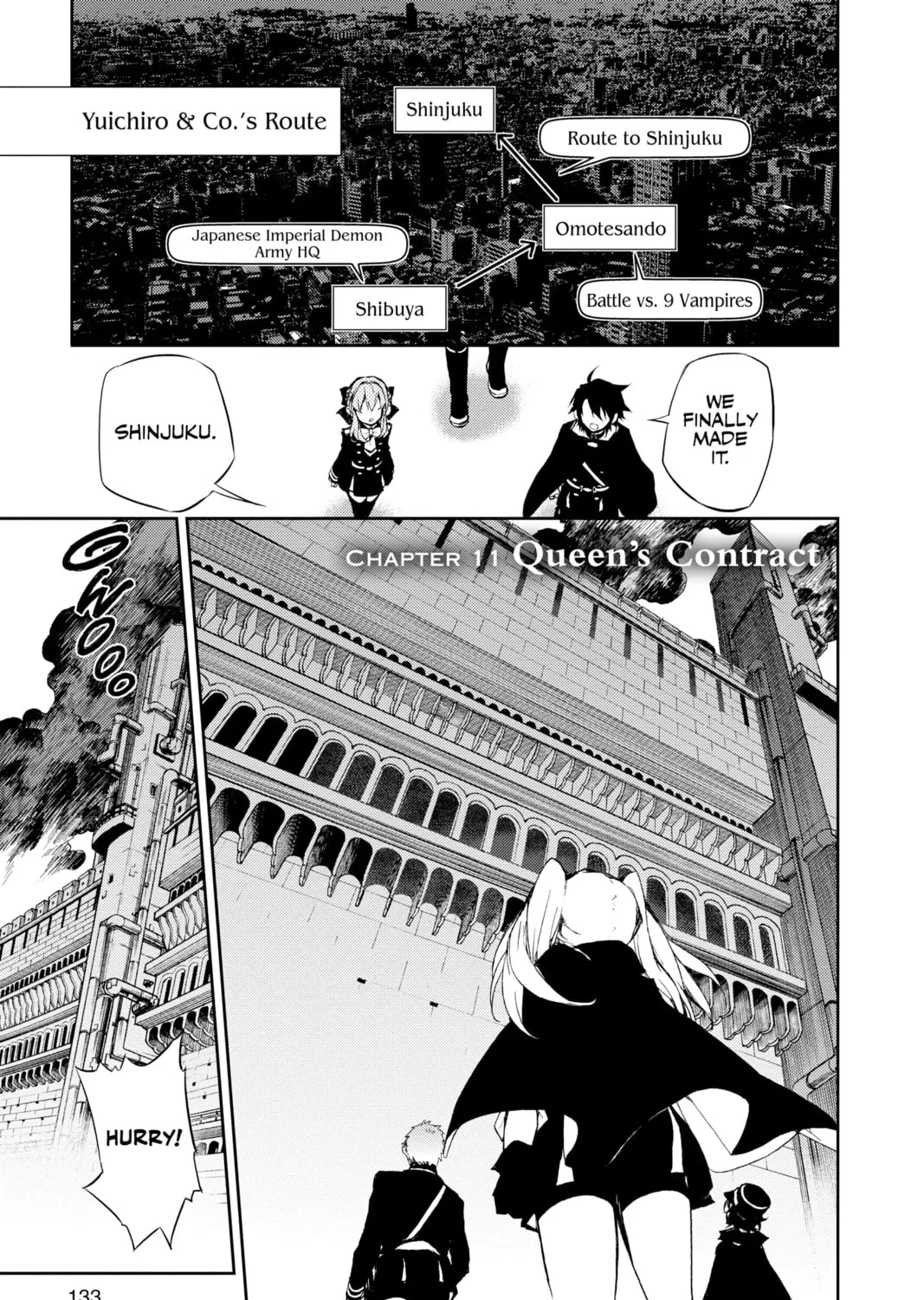 Seraph of the End: Vampire Reign Chapter 11 page 1 - 