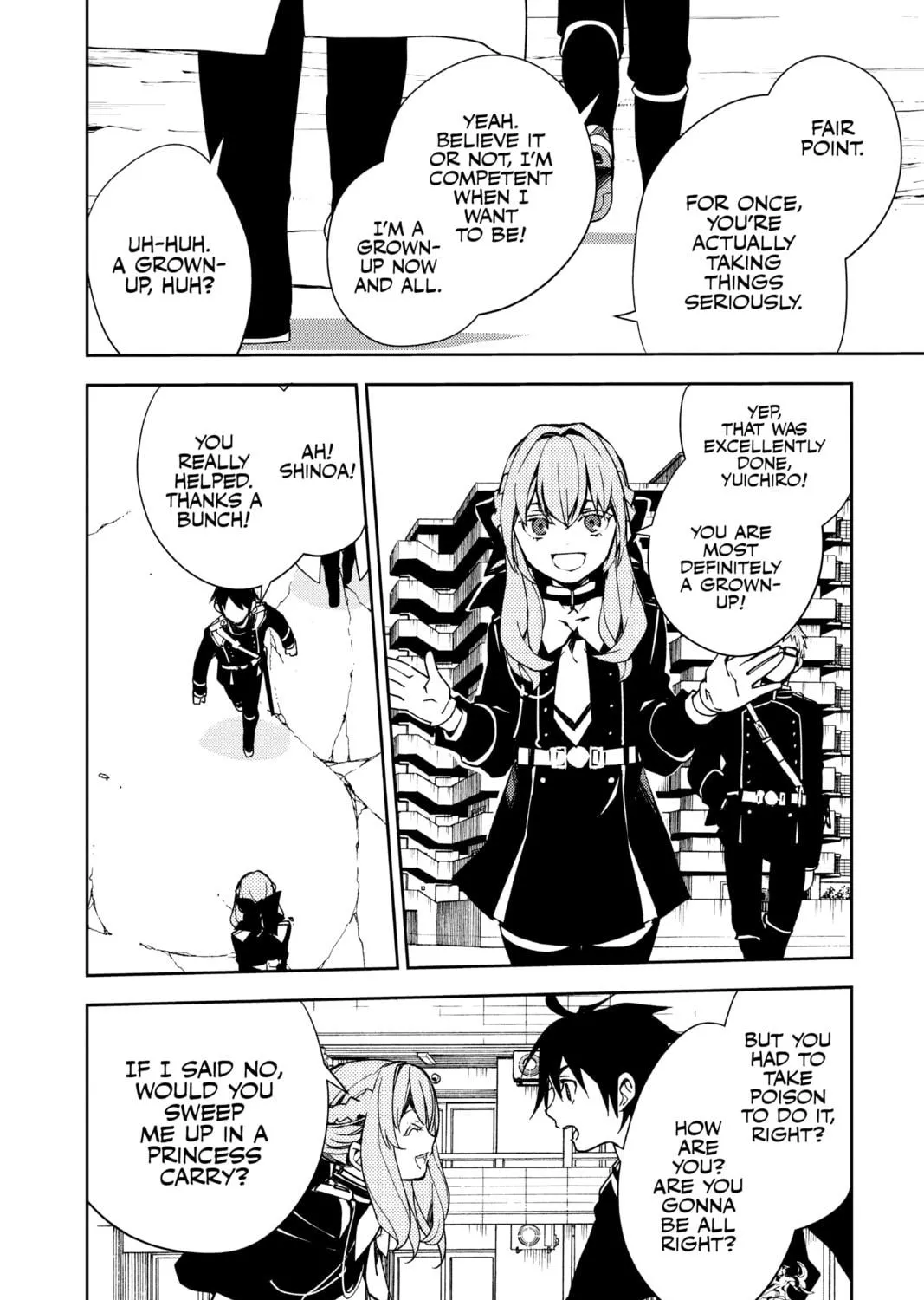 Seraph of the End: Vampire Reign Chapter 110 page 35 - 