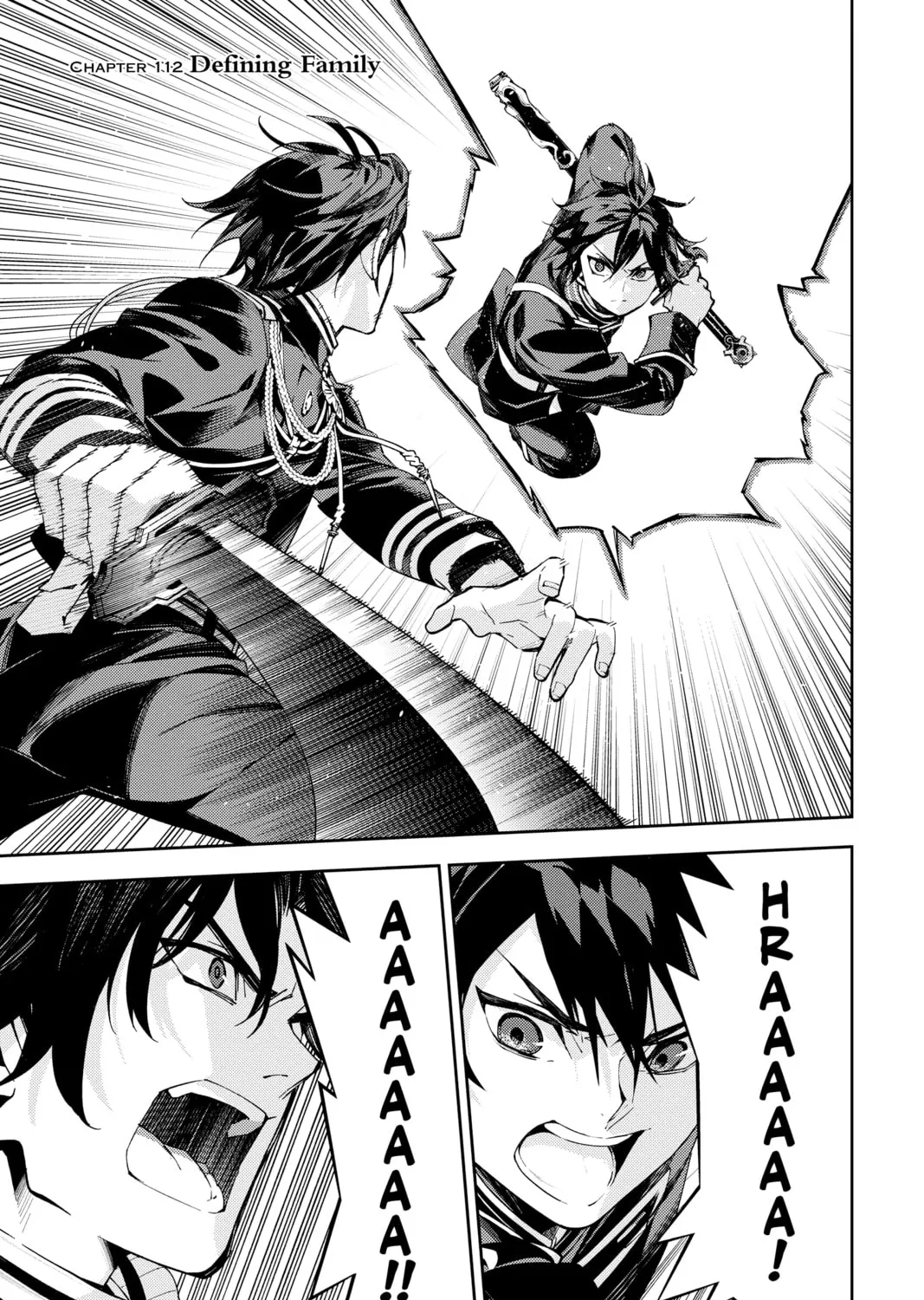 Seraph of the End: Vampire Reign Chapter 112 page 1 - 