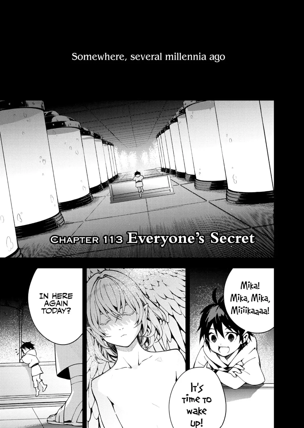 Seraph of the End: Vampire Reign Chapter 113 page 1 - 