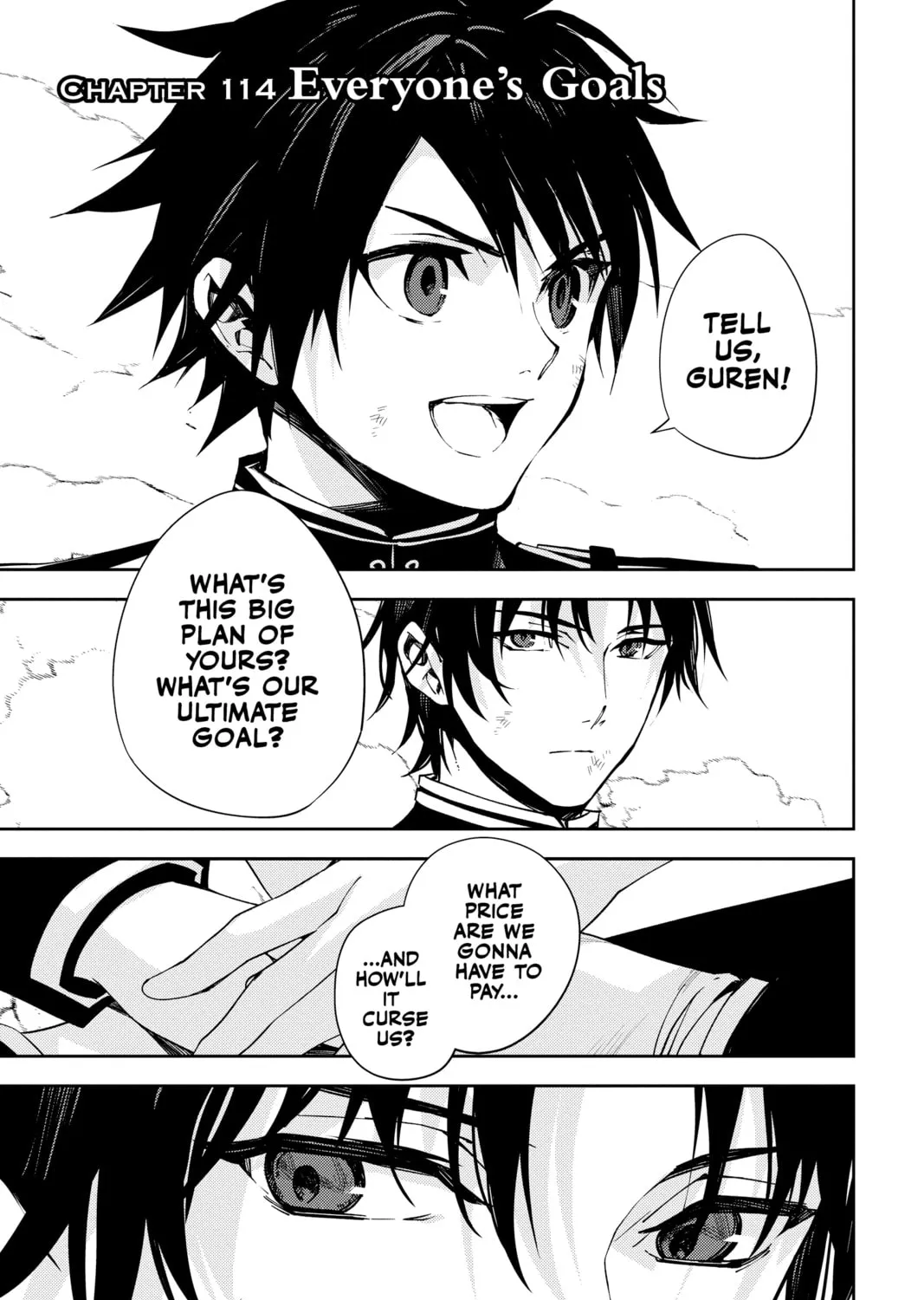Seraph of the End: Vampire Reign Chapter 114 page 1 - 