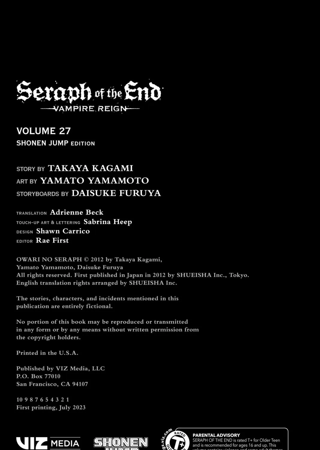Seraph of the End: Vampire Reign Chapter 114 page 93 - 