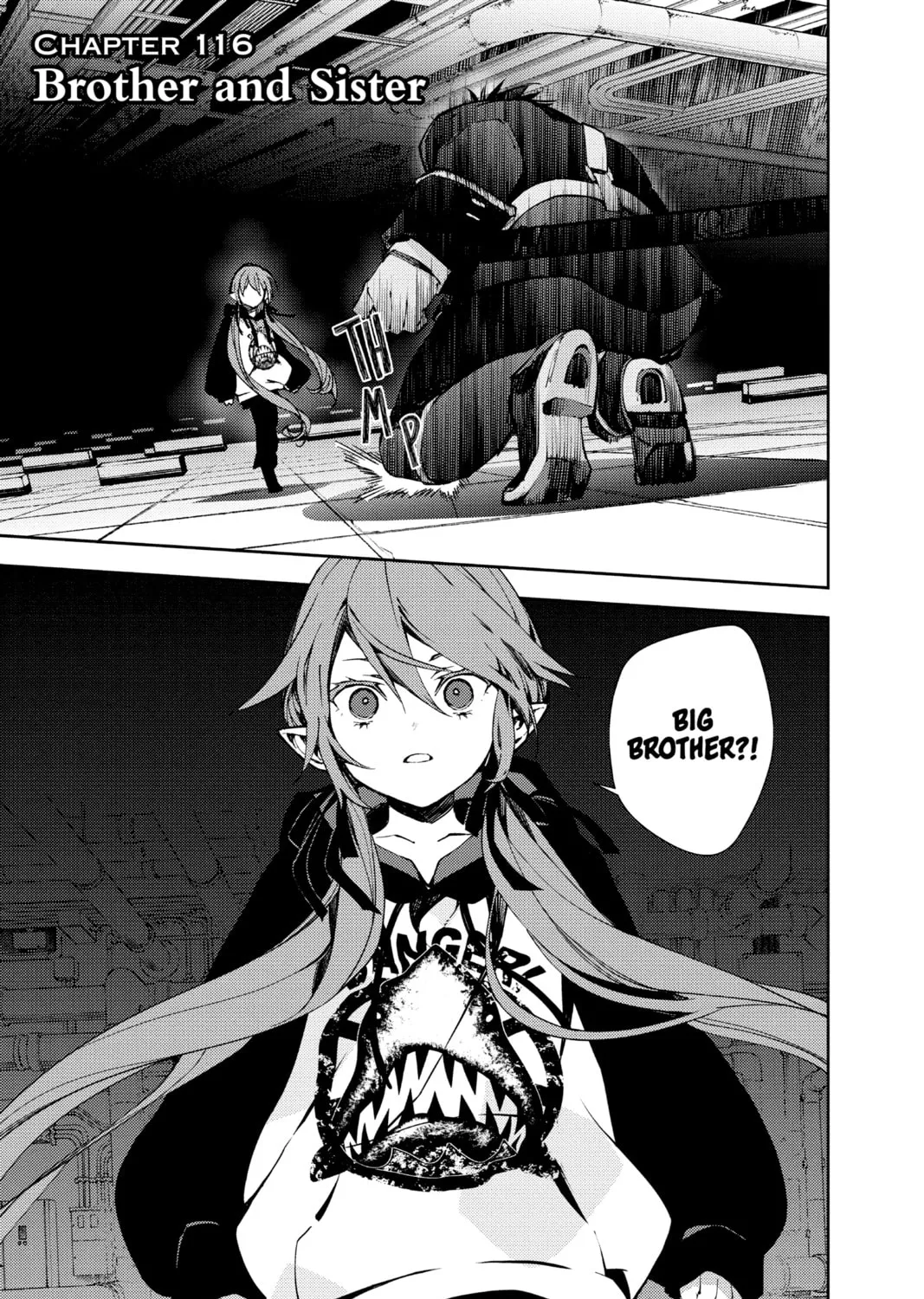 Seraph of the End: Vampire Reign Chapter 116 page 1 - 