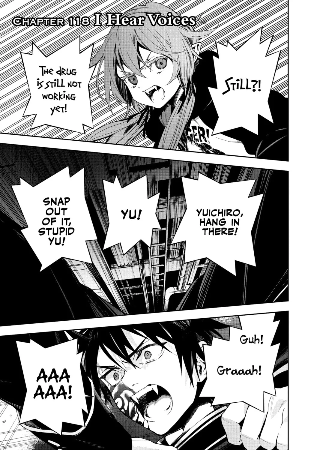 Seraph of the End: Vampire Reign Chapter 118 page 1 - 