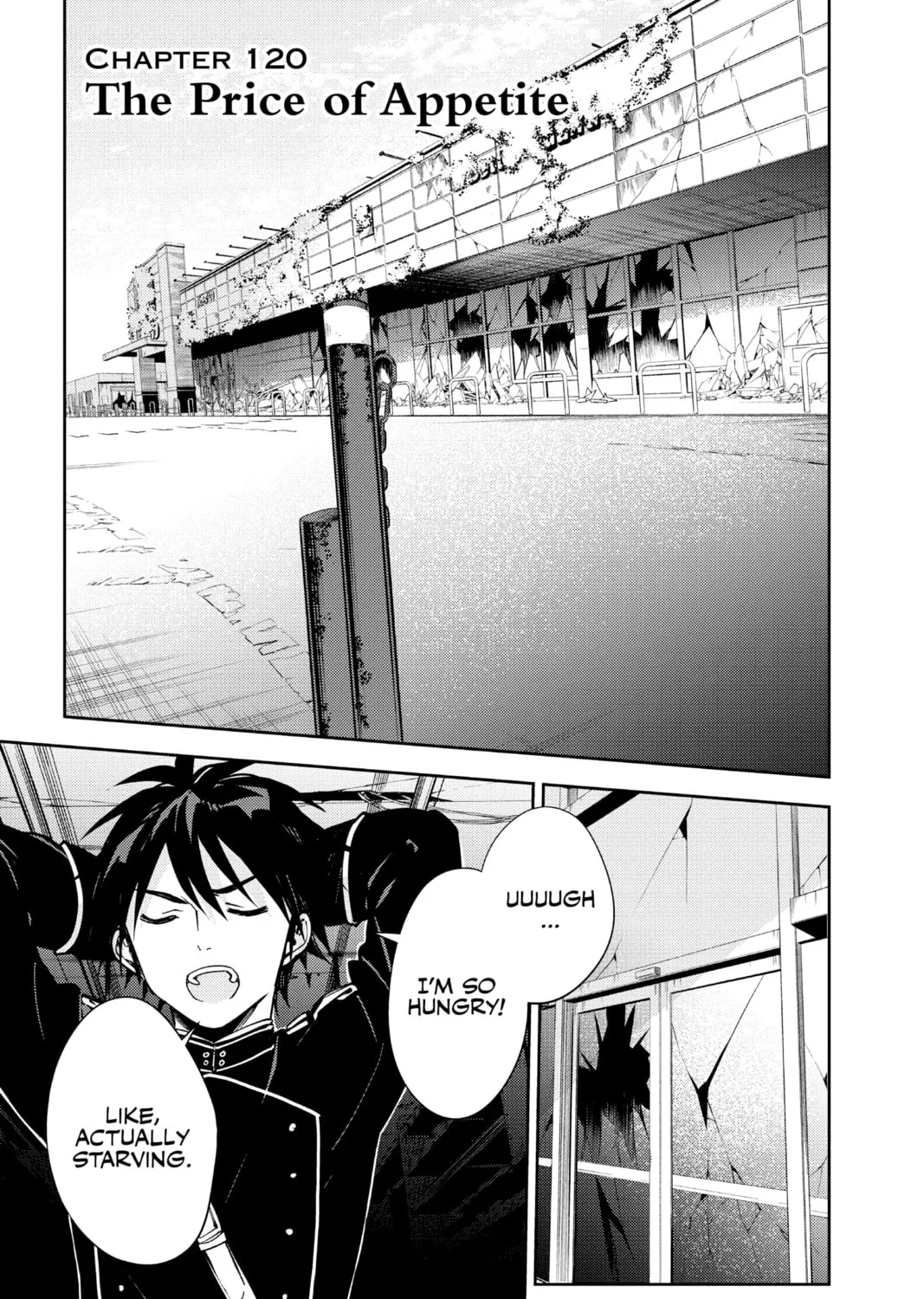 Seraph of the End: Vampire Reign Chapter 120 page 1 - 