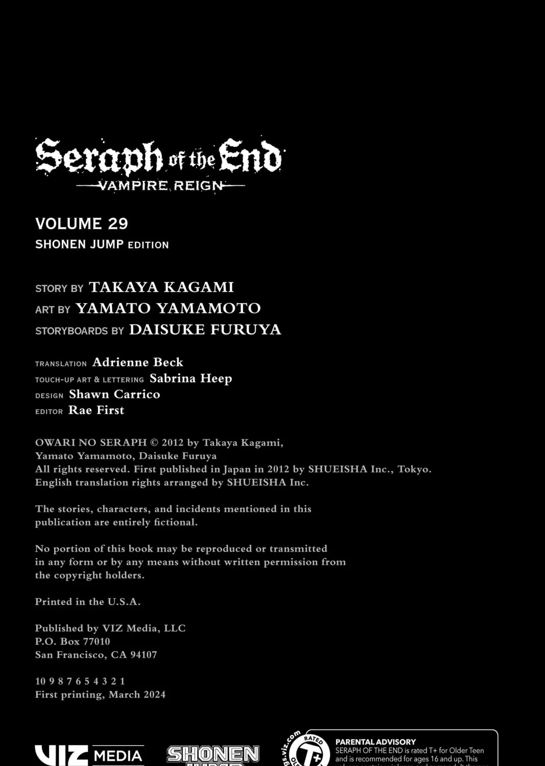 Seraph of the End: Vampire Reign Chapter 122 page 87 - 