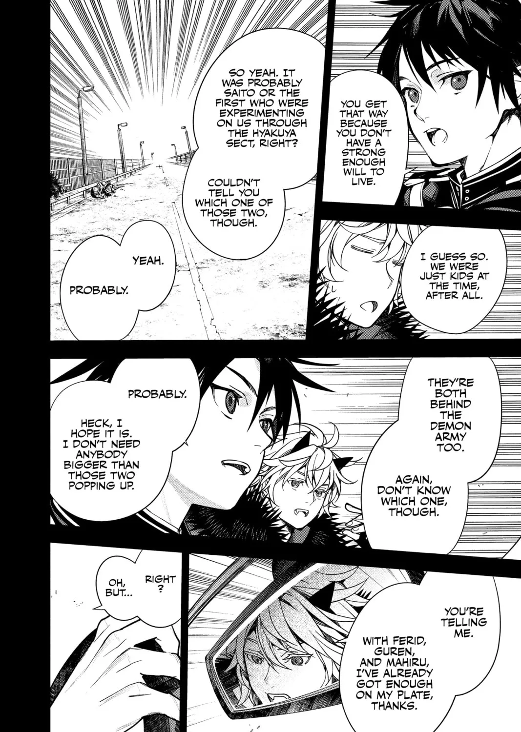 Seraph of the End: Vampire Reign Chapter 132 page 15 - 