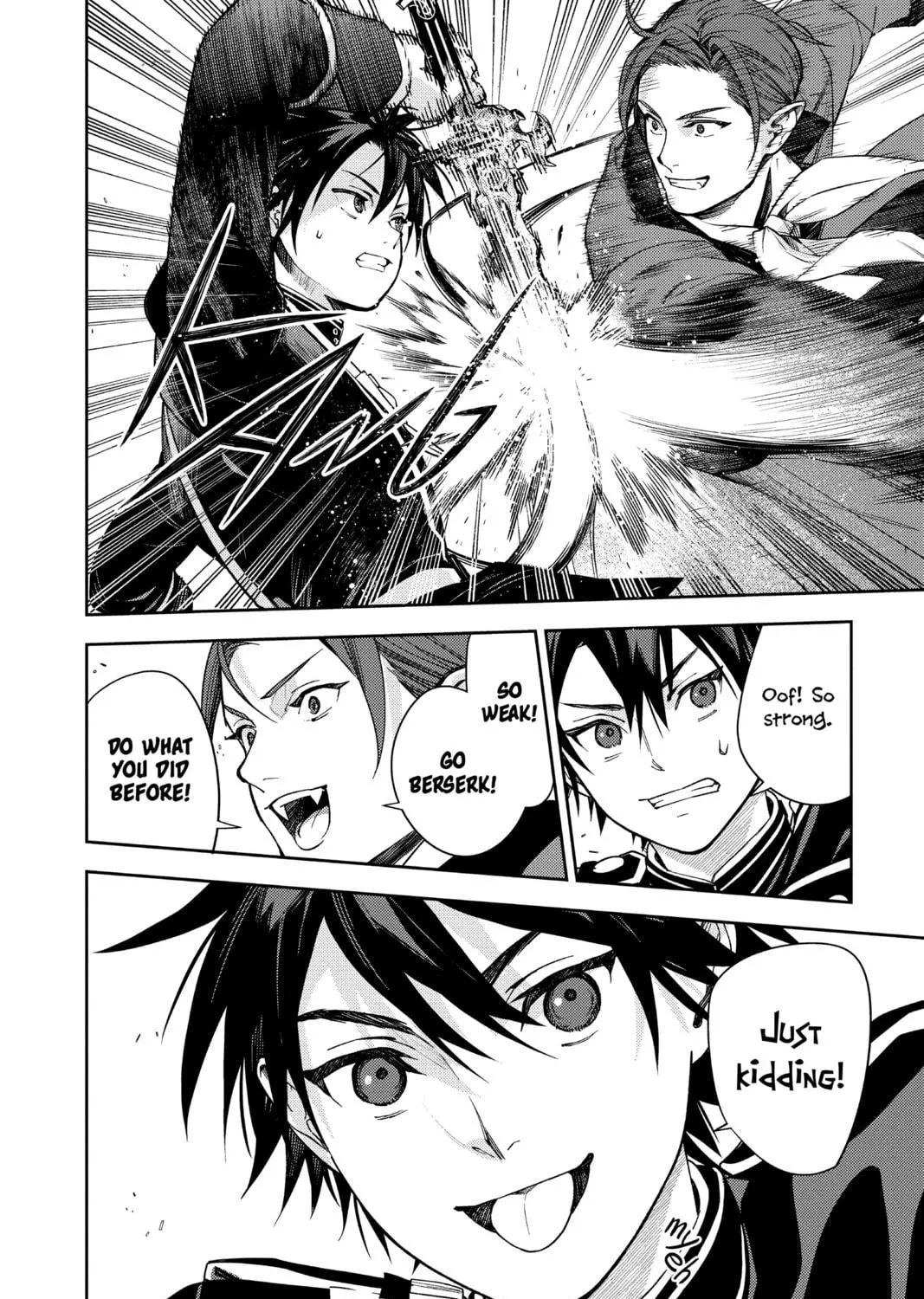 Seraph of the End: Vampire Reign Chapter 132 page 35 - 