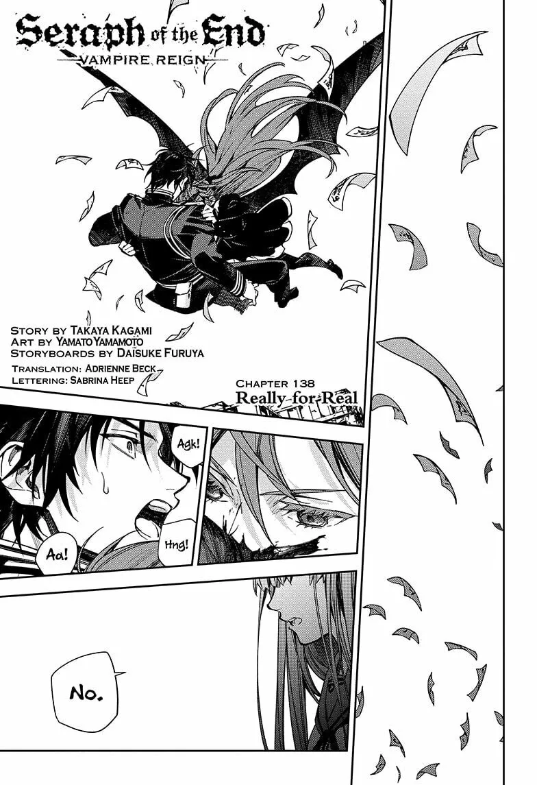 Seraph of the End: Vampire Reign Chapter 138 page 1 - 