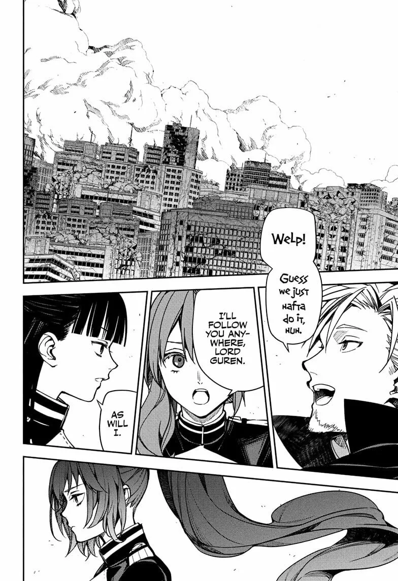 Seraph of the End: Vampire Reign Chapter 147 page 32 - 